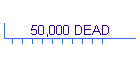 50,000 DEAD