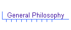 General Philosophy