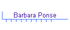 Barbara Ponse