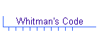 Whitman's Code